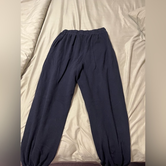 black graphic sweatpants size small - Picture 3 of 4